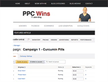 Tablet Screenshot of ppcwins.com